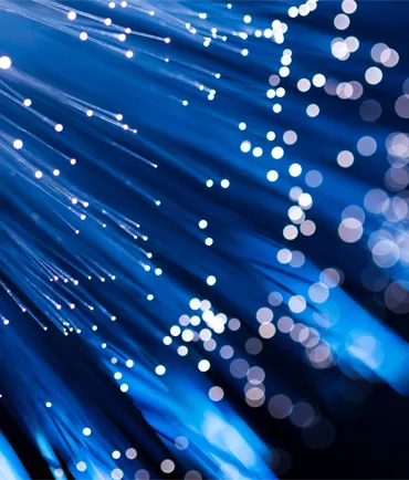 Optic Fiber Cables Representing Online Availability